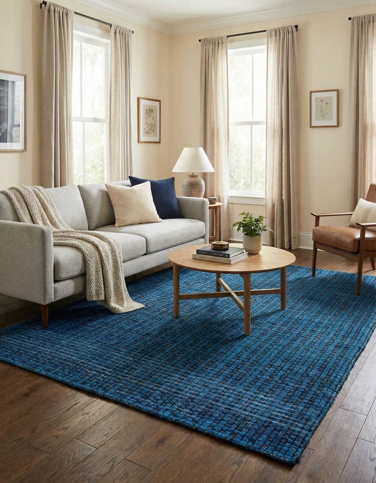 Detail image of 5' x 6' 4 Hand Knotted Darya Wool Rug