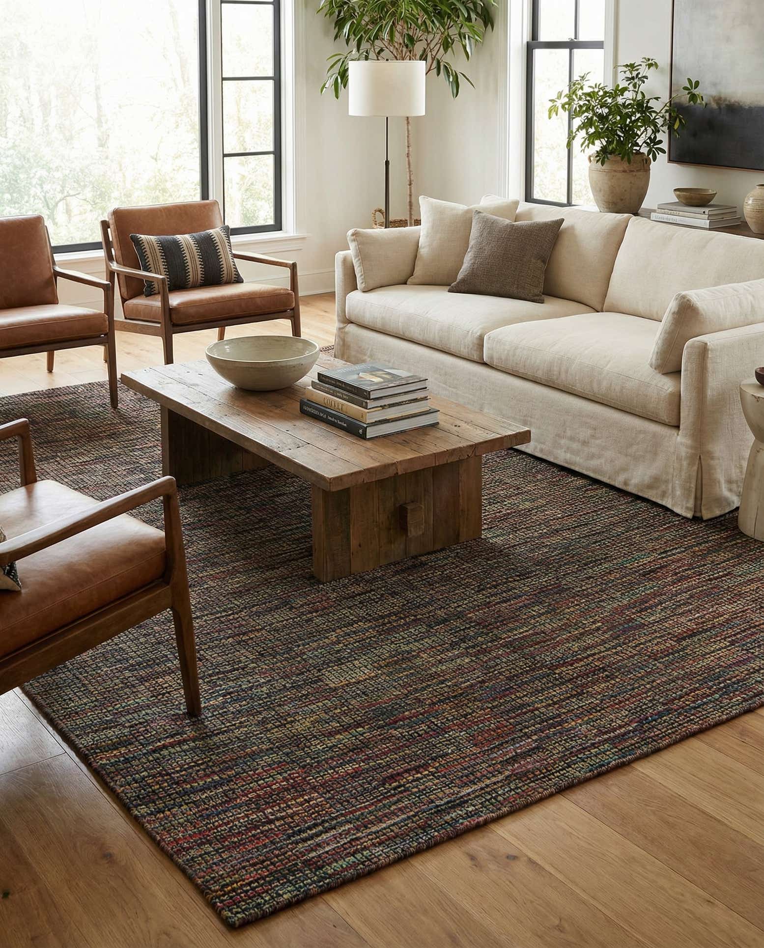 7' 10 x 10' 2 Hand Knotted Moroccan Wool Rug