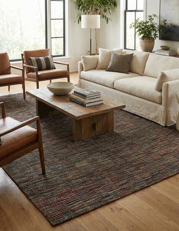 7' 10 x 10' 2 Hand Knotted Moroccan Wool Rug