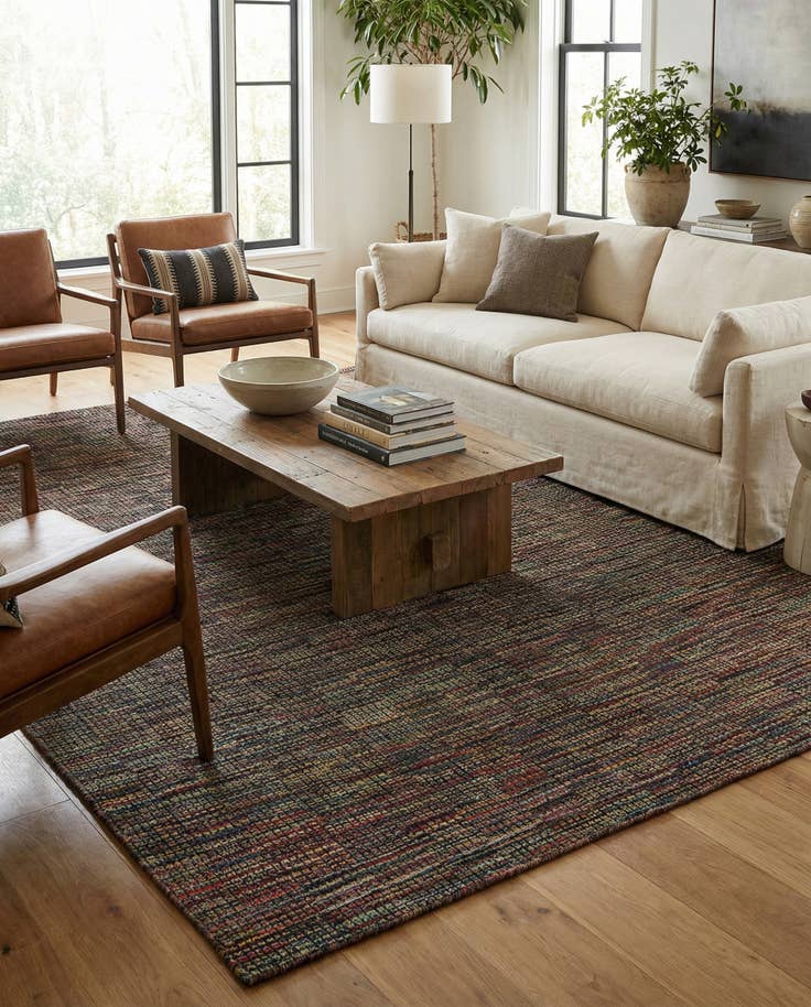 Detail image of 7' 10 x 10' 2 Hand Knotted Moroccan Wool Rug