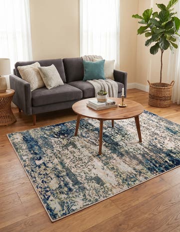 Navy Blue Gossamer Rug