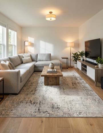 Gray Caspian Rug