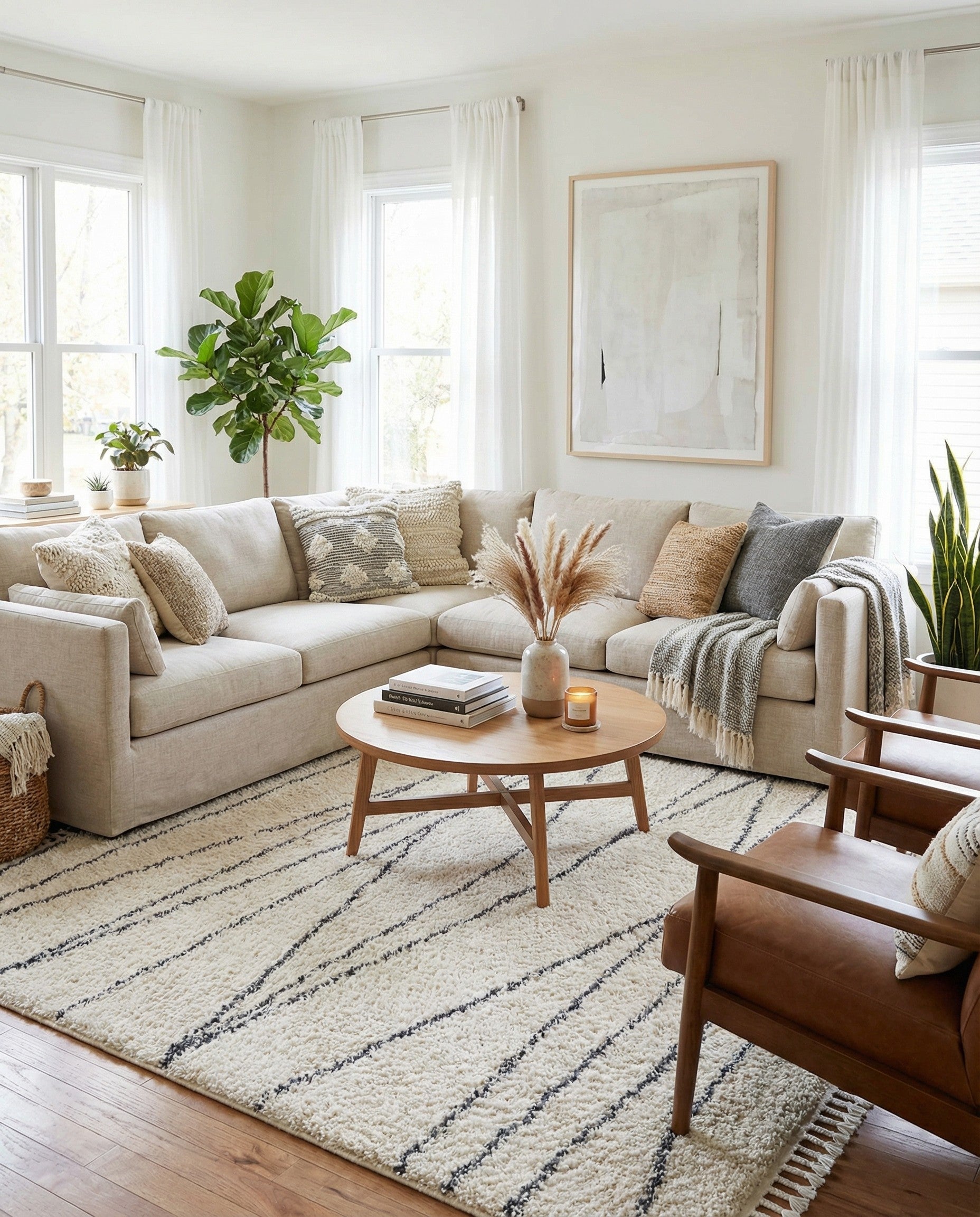  10' x 10' Serenity Shag Square Rug