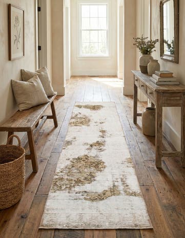 2' 6 x 10' 2 Hand Knotted Ultra Vintage Persian Wool Runner Rug
