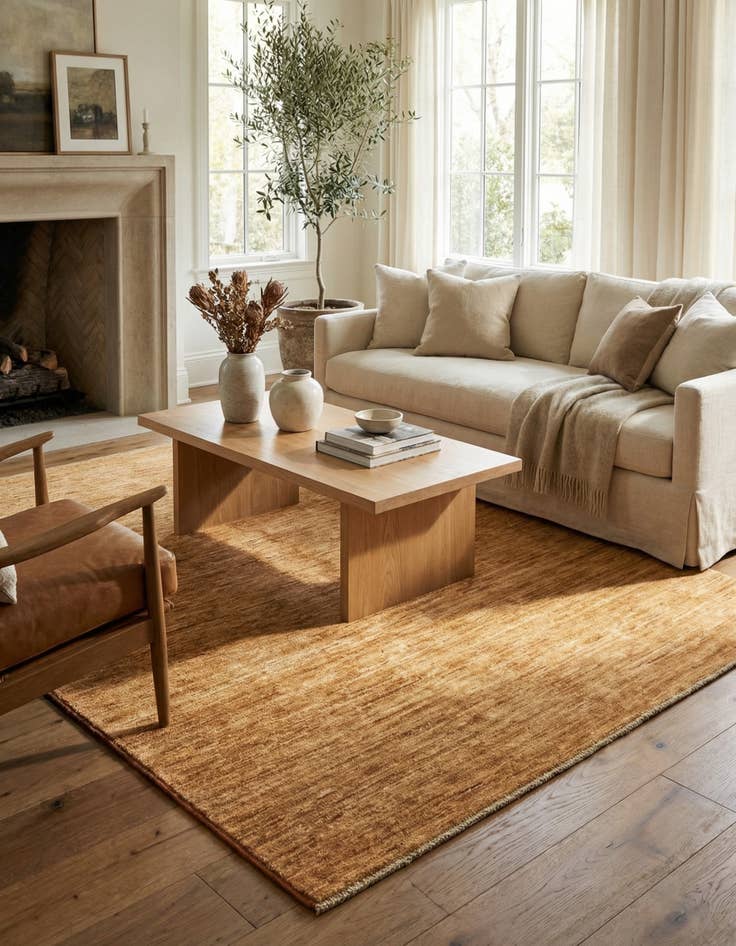 Detail image of 4' 10 x 6' 6  Hand Knotted Darya Oriental Rug