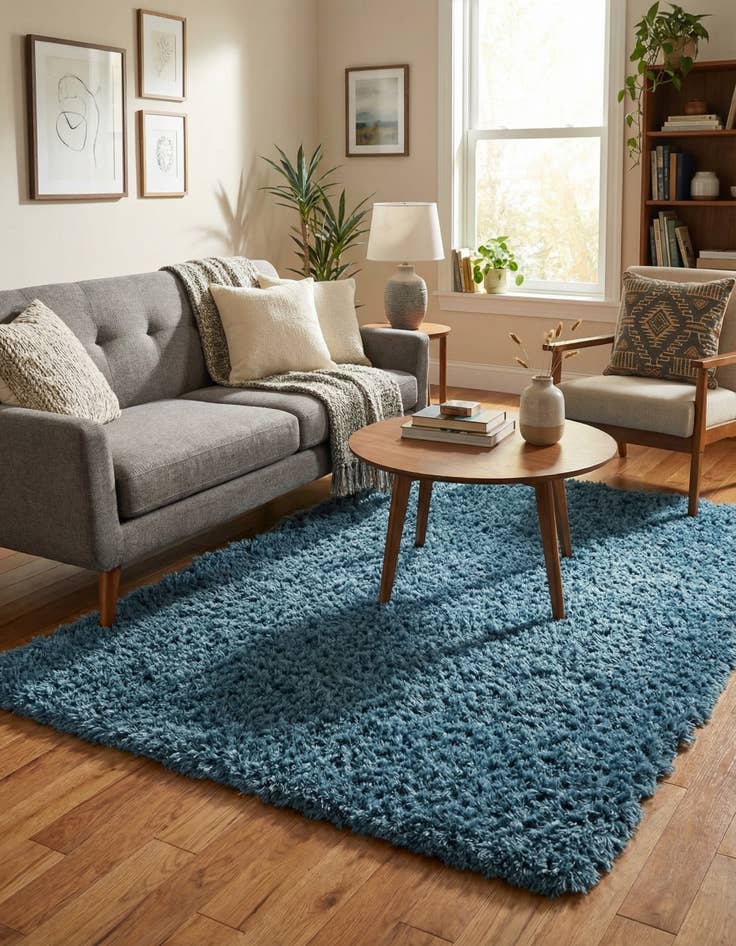 Detail image of 4' x 6' Infinity Shag Rug