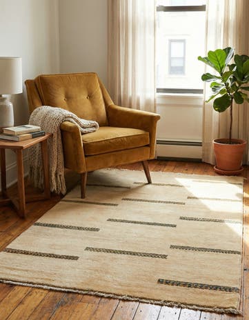 3' x 5' 2 Hand Knotted Kashkuli Gabbeh Oriental Wool Rug