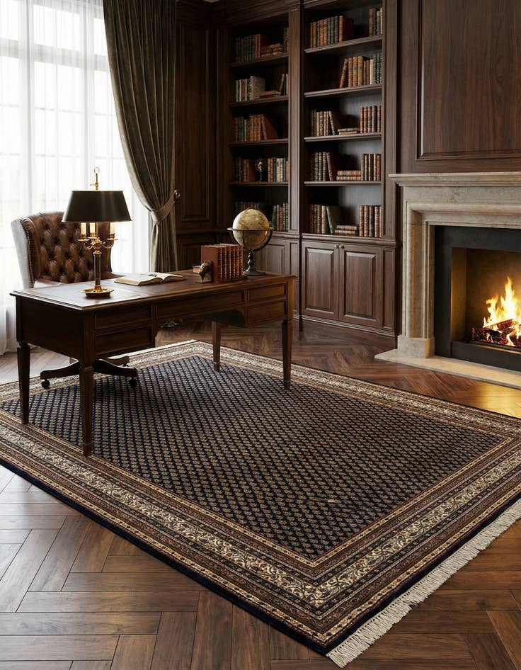 Detail image of 6' 7 x 10' Mir Rug