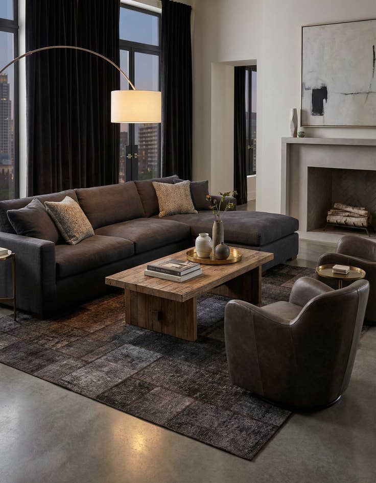 Detail image of 8' 6 x 10' 3  Hand Knotted Ultra Vintage Persian Wool Rug