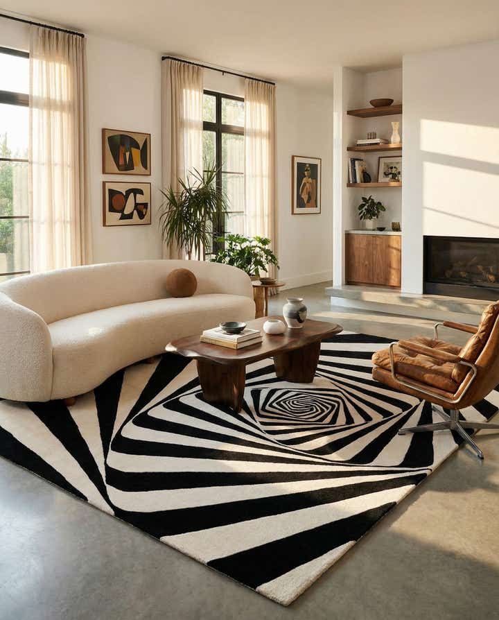 7' 10 x 10' Vortex Wool Rug