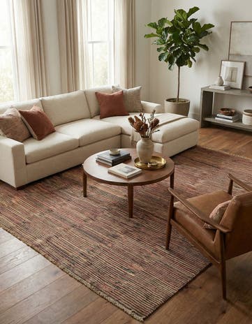 6' 6 x 6' 8 Hand Knotted Modern Ziegler Square Rug