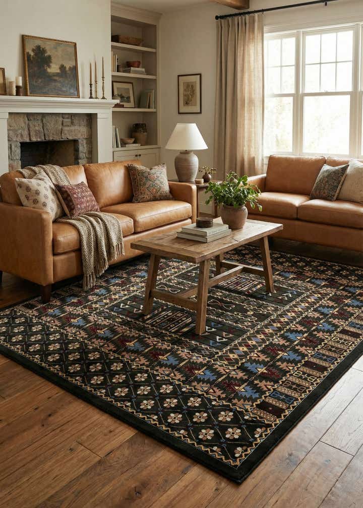 10' x 10' Bokhara Square Rug