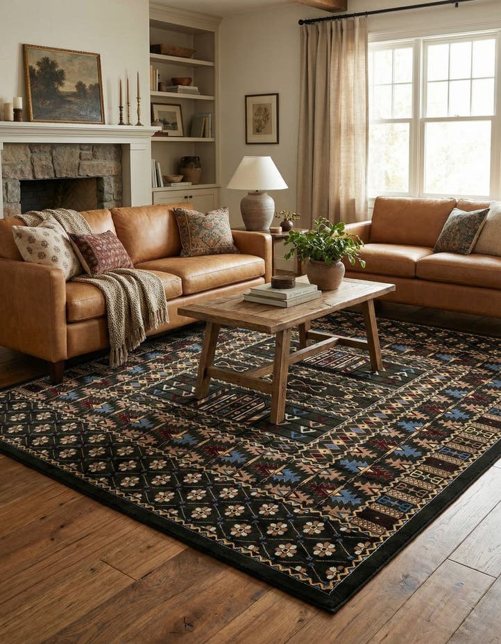 10' x 10' Bokhara Square Rug