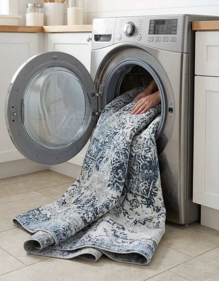 Detail image of  6' x 9' Kamala Washable Rug