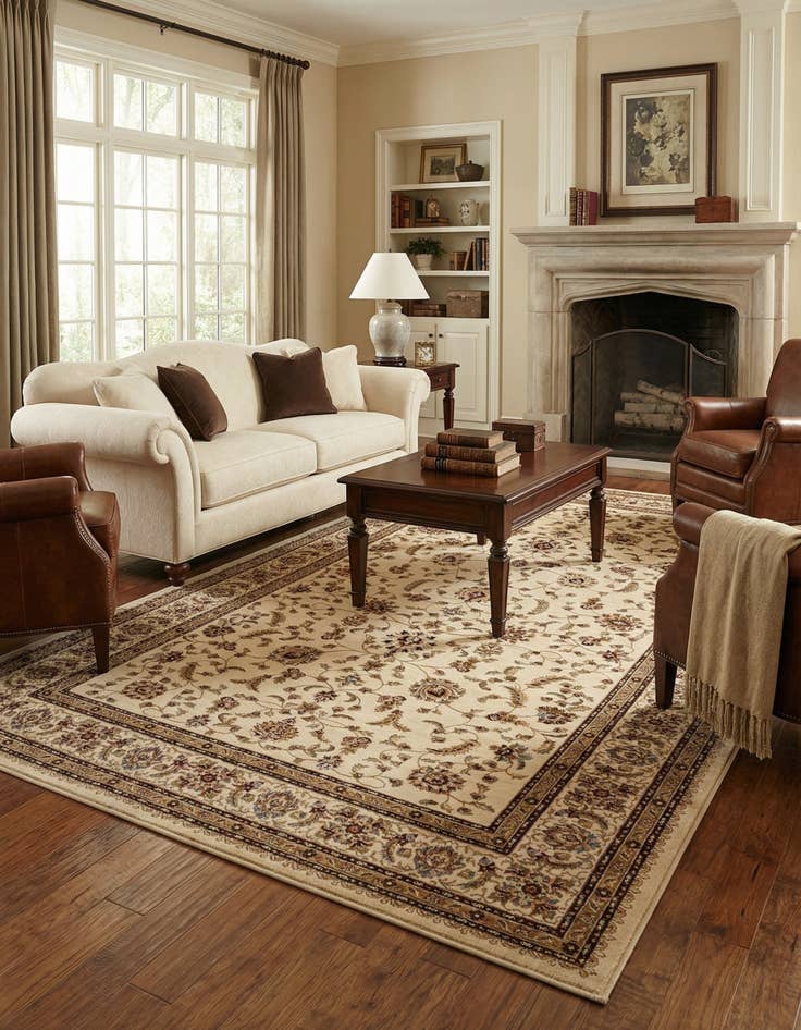 Detail image of 10' 6 x 16' 5 Classic Agra Rug