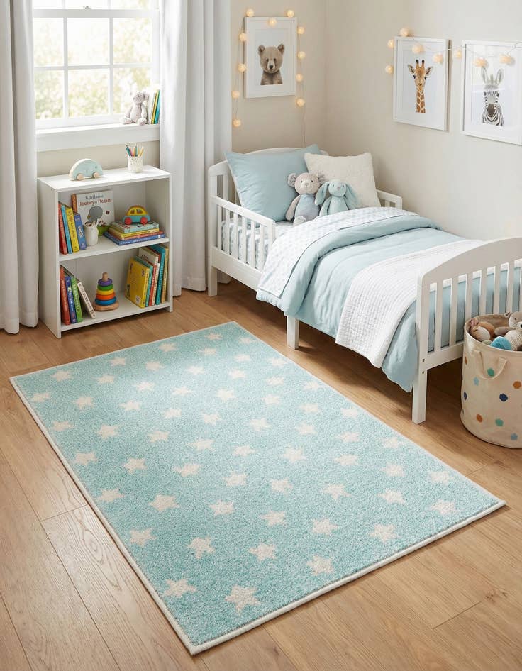 Detail image of  2' 2 x 3' Whimsy Kids Rug