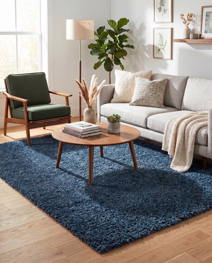 Detail image of 6' x 9' Zermatt Shag Rug