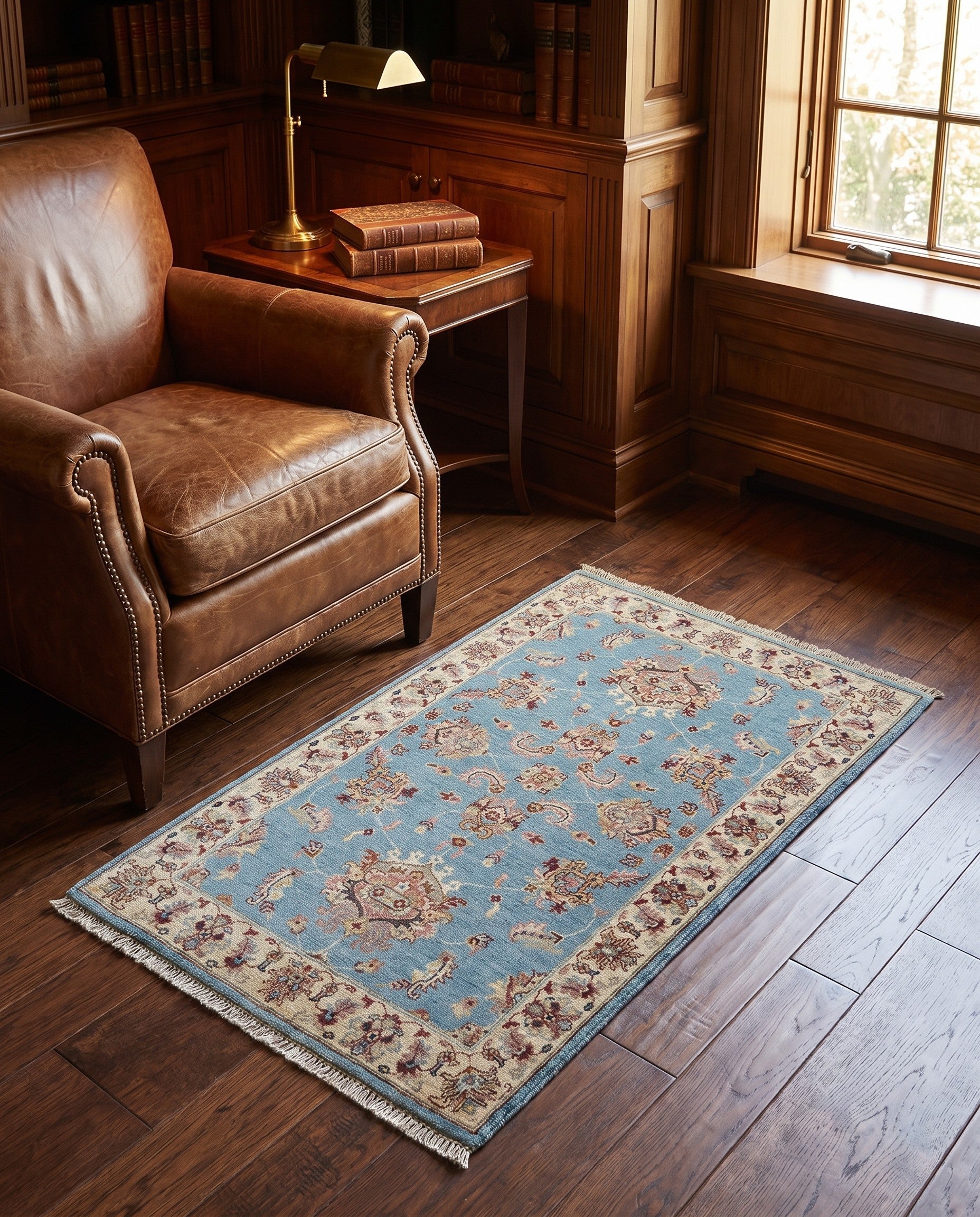3' 1 x 5' 1 Hand Knotted Ziegler Rug