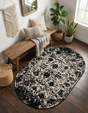 3' x 5' 3 Oregon Oval Rug