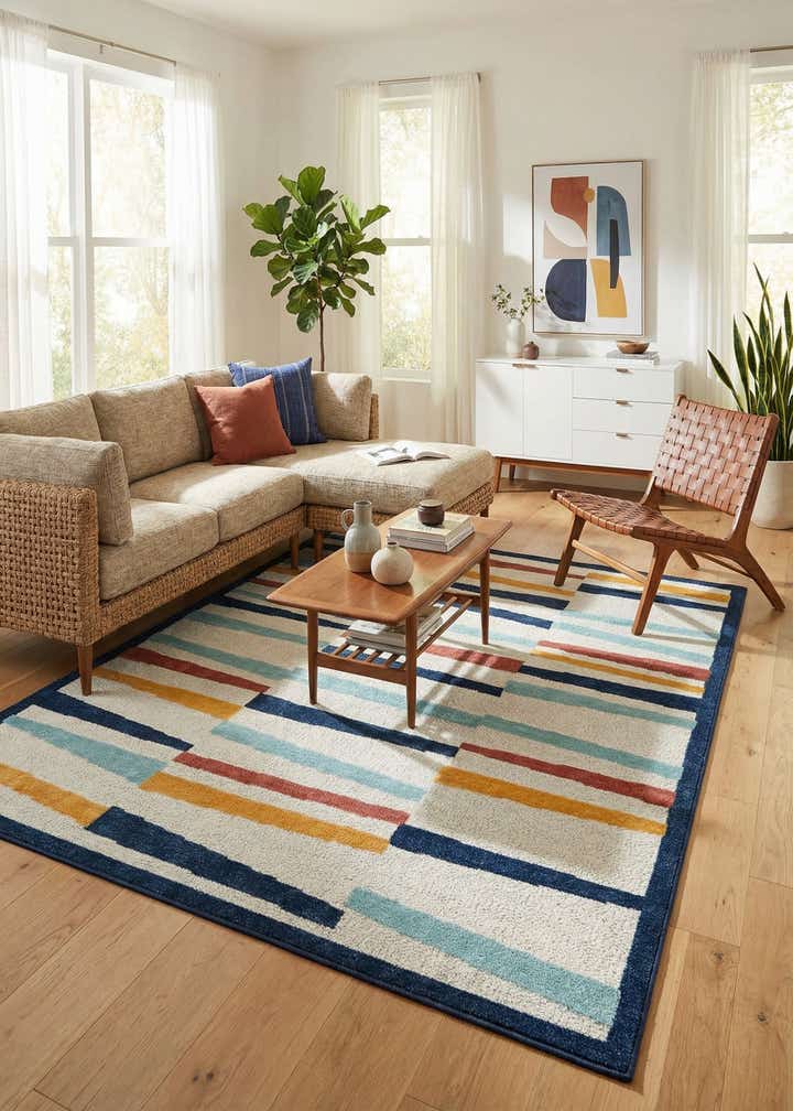 7' x 10' Easy-Clean Belize Indoor / Outdoor Rug