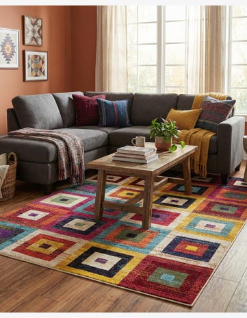 Washable Hyacinth Rug