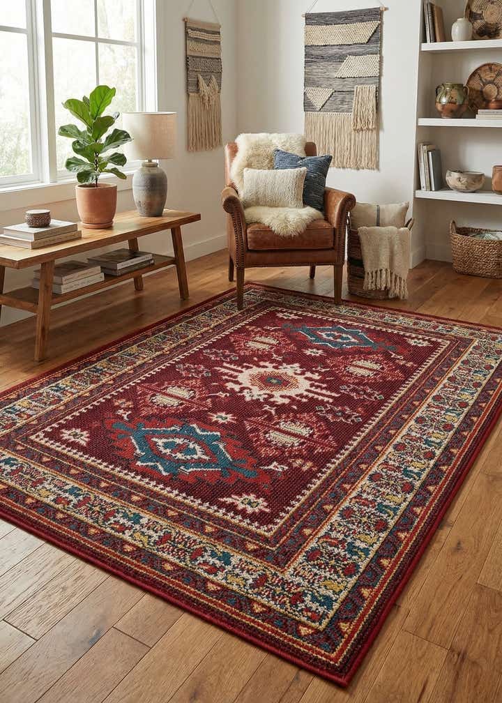 4' x 6' Easy-Clean Baja Indoor / Outdoor Rug