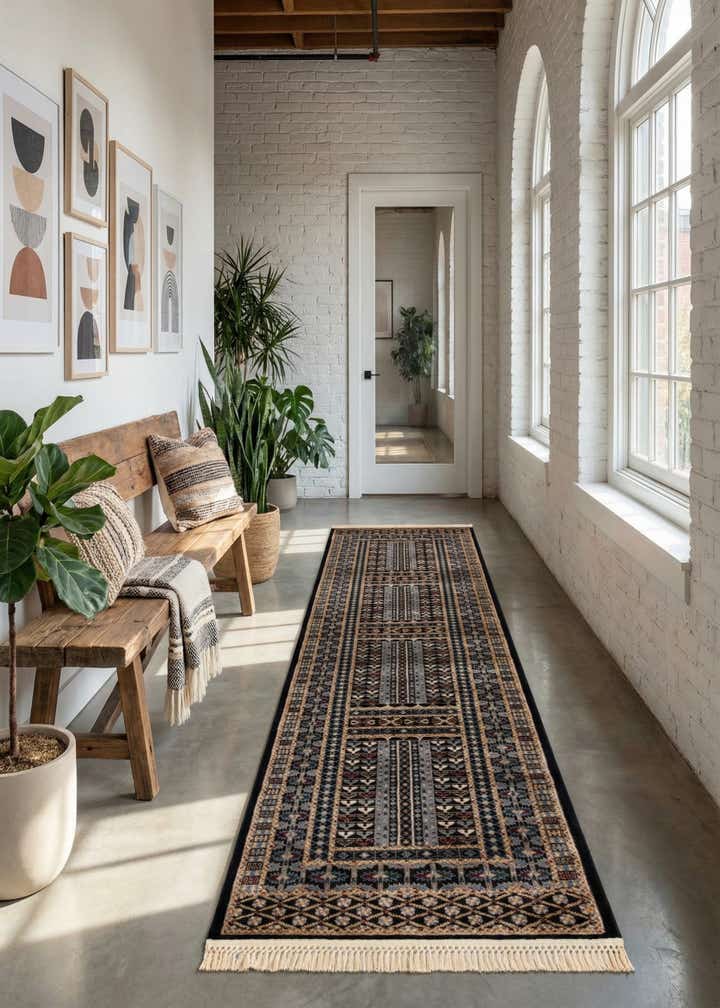 2' 7 x 10' Bokhara Runner Rug
