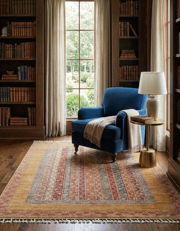 4' 2 x 5' 6 Hand Knotted Ariana Ziegler Rug
