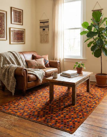 4' x 6' Hand Knotted Balouch Wool Rug