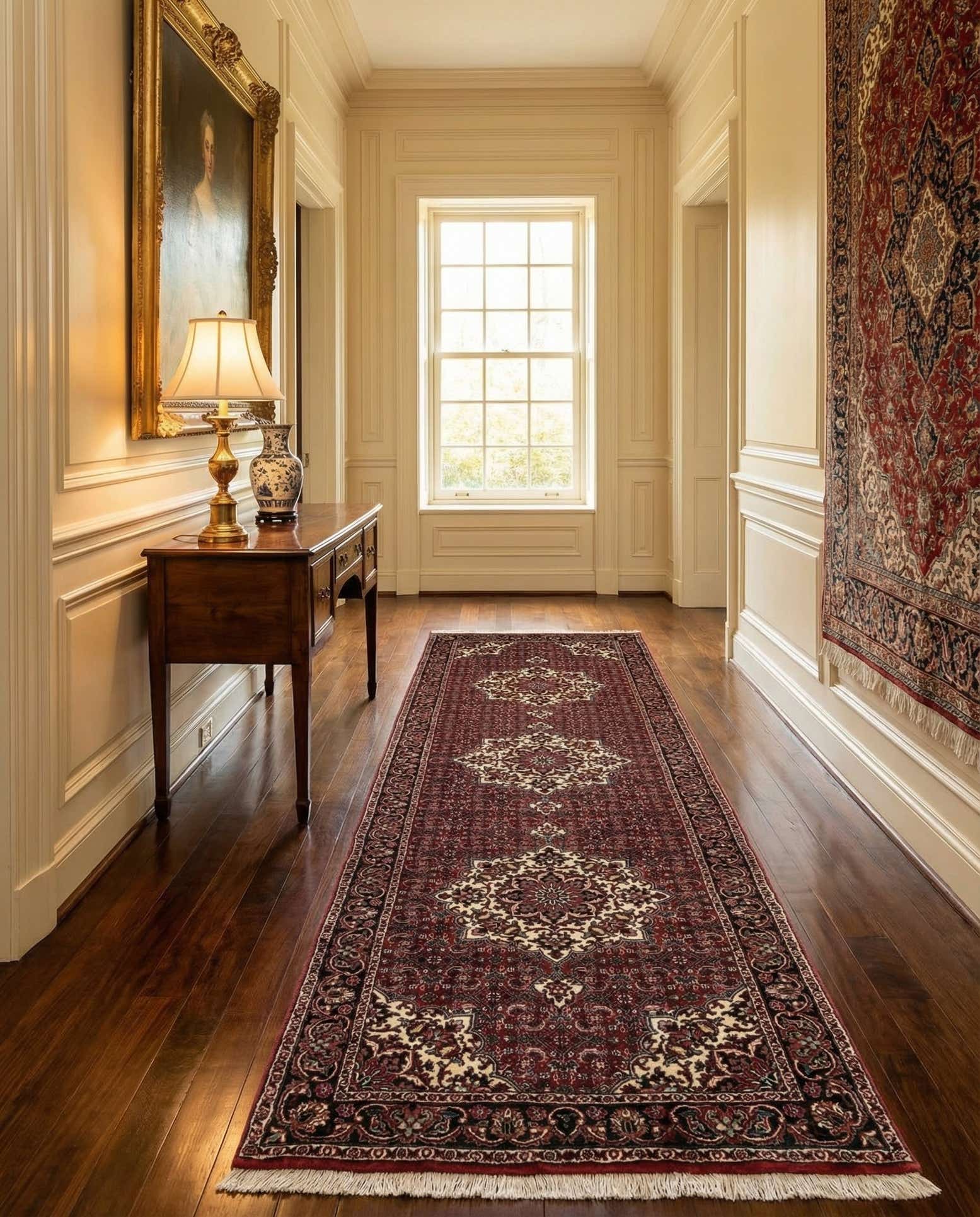 2' 5 x 9' Bidjar Wool Runner Rug
