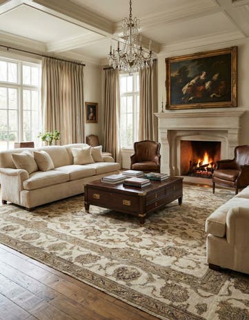 9' 9 x 12' 6 Hand Knotted Vintage Royal Persian Wool Rug