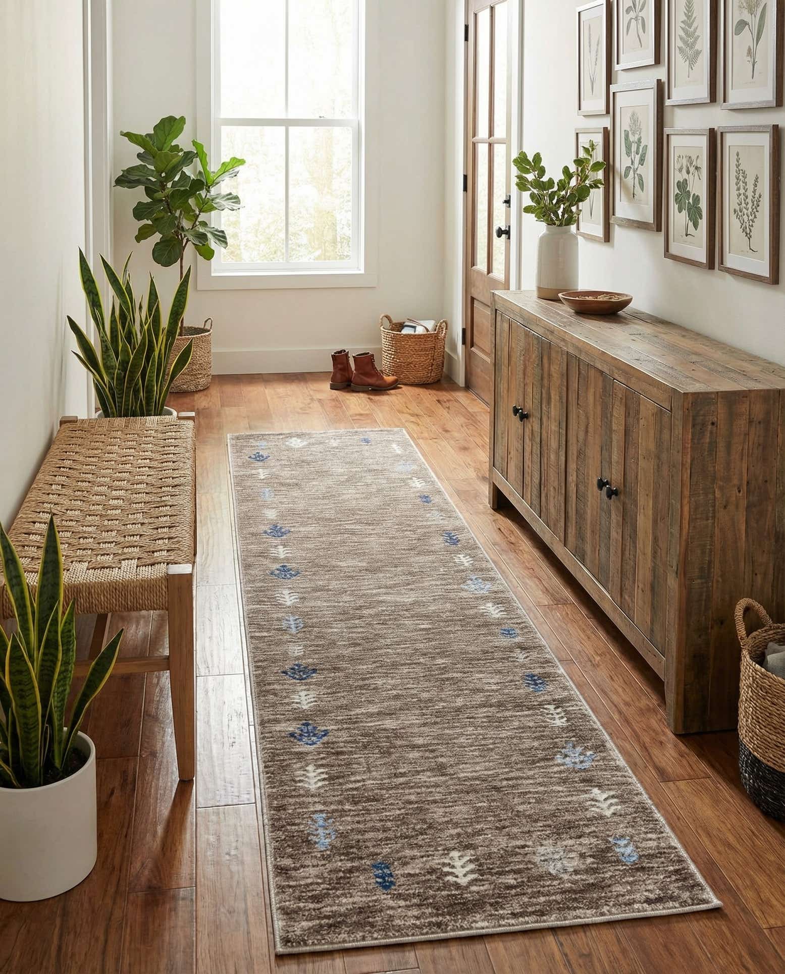 2' x 8' Gabbeh Runner Rug