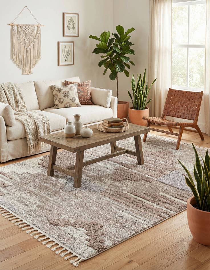 Detail image of 5' 3 x 8' Cherokee Rug