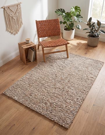 4' 1 x 6' 1 Hand Woven Haka Deluxe Shag Rug