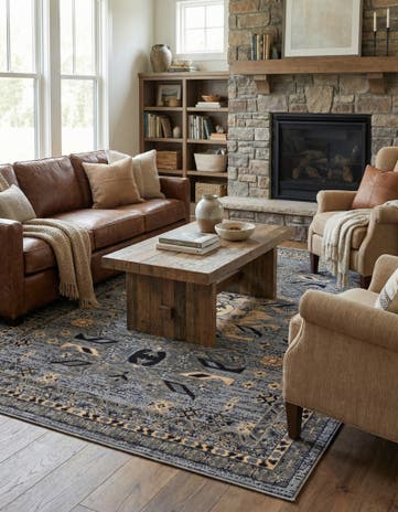 Gray Heris Rug
