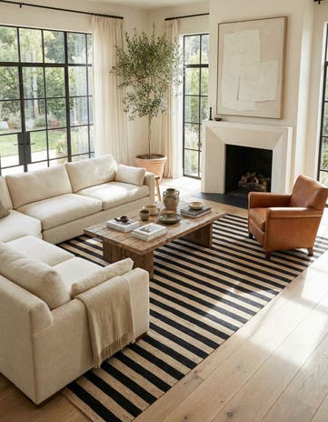 8' 5 x 11' 3 Hand Woven Kilim Modern Wool Rug