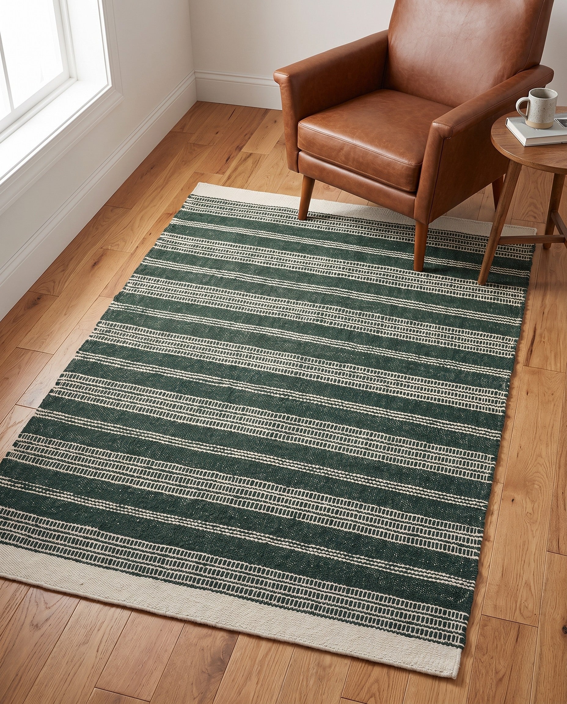 4' 1 x 6' 1 Hand Woven Lariat Rug