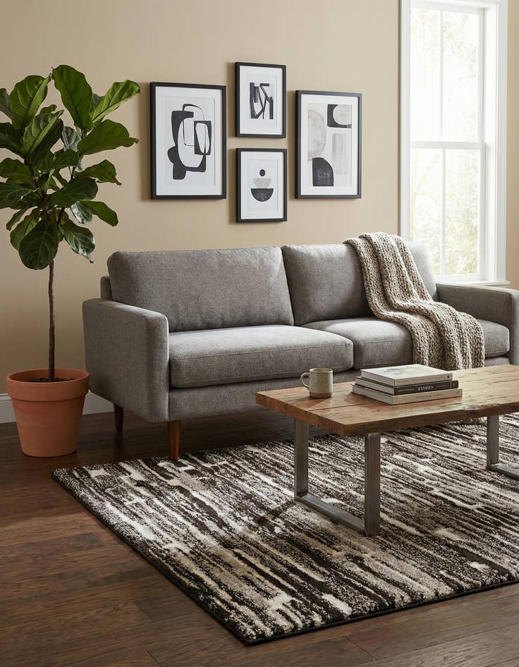 Detail image of 4' x 6' Sepia Rug