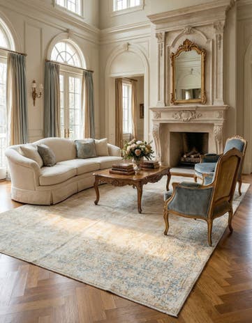 9' 5 x 13' 5 Vintage Royal Wool Rug