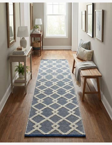 2' x 8' Hand Knotted Jill Zarin Dorset Runner Rug