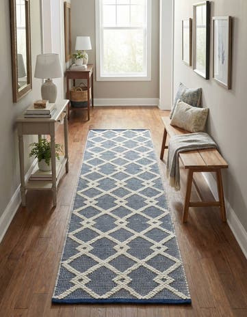 2' x 8' Hand Knotted Jill Zarin Dorset Runner Rug