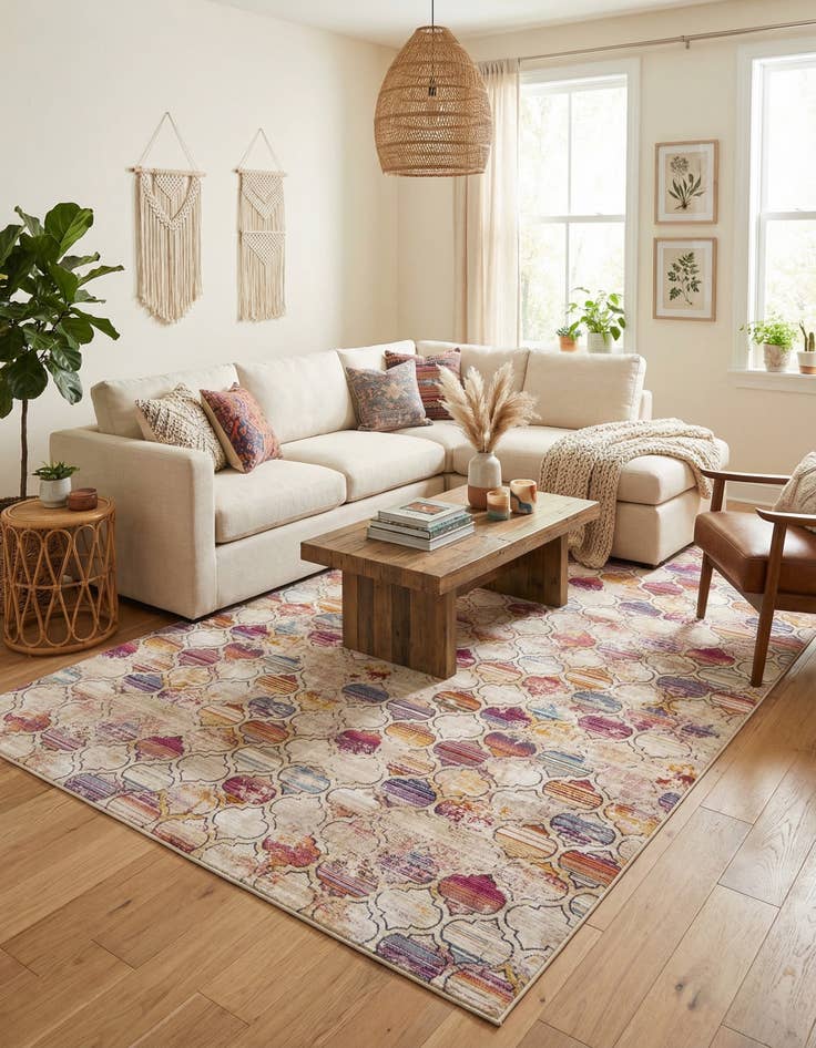 Detail image of  10' x 13' 8 Deepa Rug