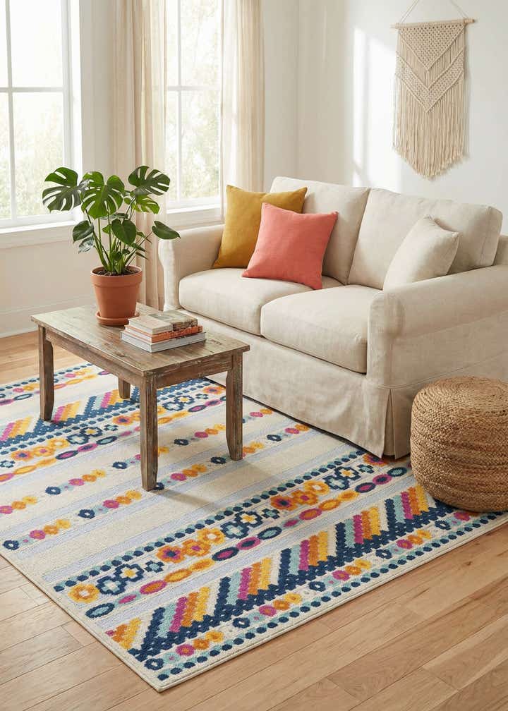 6' x 9' Easy-Clean Aruba Indoor / Outdoor Rug