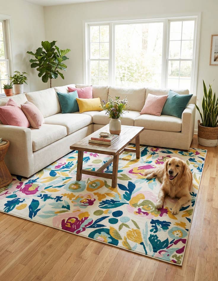 Detail image of 10' x 14' Bloom Rug