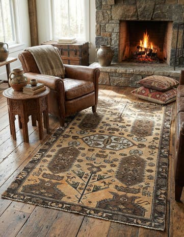 3' 2 x 6' 3 Balouch Rug