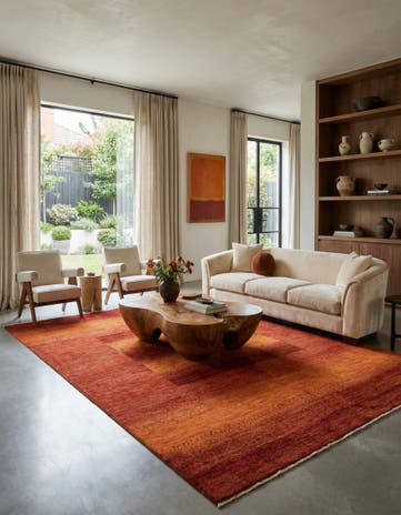 5' 7 x 7' 11 Kashkuli Wool Rug