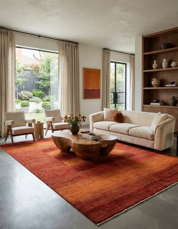 5' 7 x 7' 11 Kashkuli Wool Rug