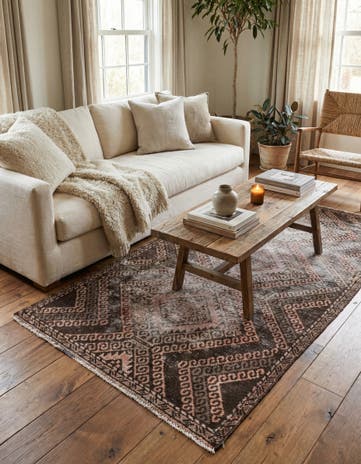 3' x 5' 10 Hand Knotted Ultra Vintage Persian Wool Rug