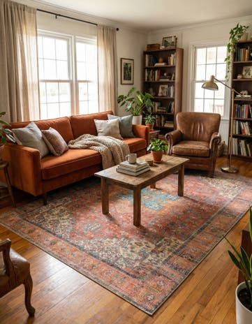 7' 10 x 10' Washable Timeless Rug