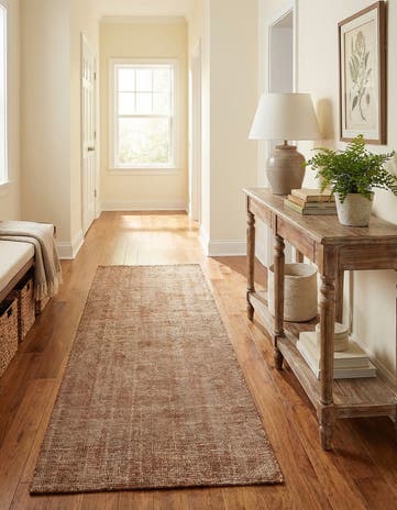 2' 7 x 10' Hand Woven Jill Zarin English Manor Wool Runner Rug